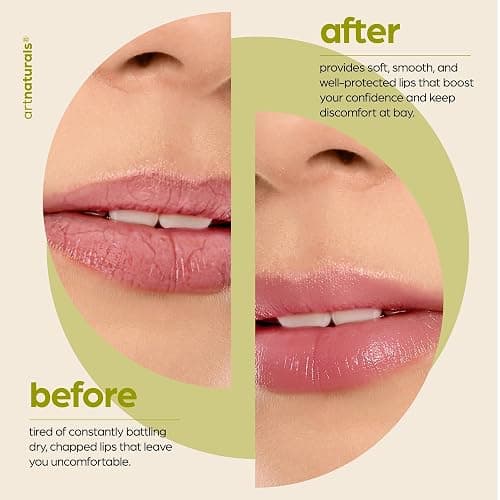 ArtNaturals Organic Beeswax Lip Balm Gift Set - Assorted Flavors with Aloe, Coconut & Jojoba Oils thumbnail 5