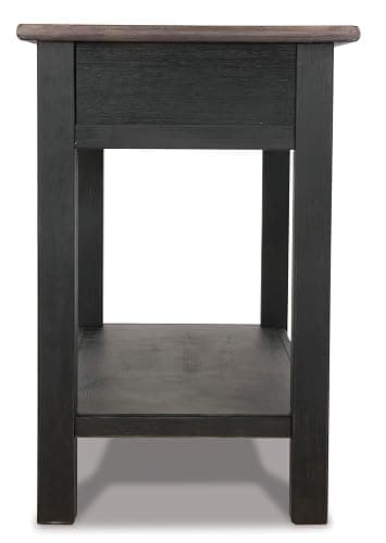 Signature Design by Ashley Tyler Creek Modern Farmhouse Sofa Table, Brown & Black thumbnail 7