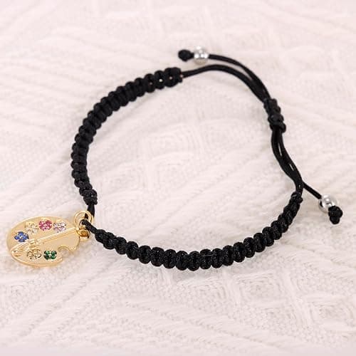 HUTIMY Artist Gifts for Women Friends a Painter Artistic Bracelets Painters Jewelry Art Bracelet thumbnail 3