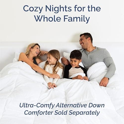 Bamboo Sheets King Size - Cooling Sheets for King - 100% Rayon Derived From Bamboo - Ultra Soft, Breathable & Hotel Luxury Bedding - 1 Flat & 1 Fitted & 2 Pillowcases w/ 16 Inch Deep Pockets - White thumbnail 8