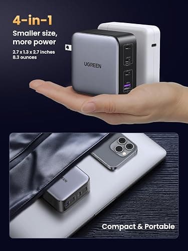 UGREEN Nexode 100W GaN USB Charger thumbnail 5