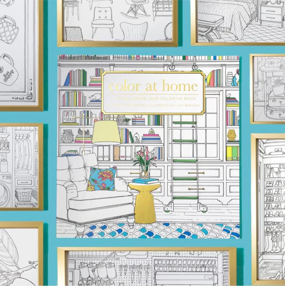 Color At Home: A Young House Love Coloring Book thumbnail 6