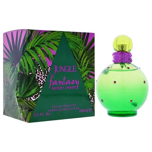 Britney Spears Jungle Fantasy Eau de Toilette Spray, 100ml, Floral Fragrance, Luxury Perfume for Women thumbnail 3