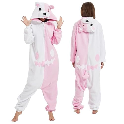 MAJ&COS Animal Onesies Adult Pajamas Halloween Cosplay Costume Unisex Onesie for Women Men - Image 1