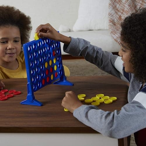 Hasbro Gaming Connect 4 Classic Grid,4 in a Row Game,Strategy Board Games for Kids,2 Player .for Family and Kids,Ages 6 and Up thumbnail 4
