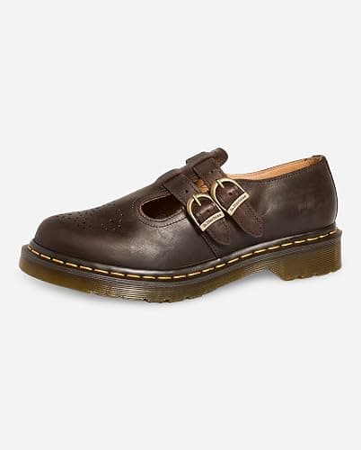 Dr. Martens Women's 8065 Mary Jane Loafers, Dark Brown Crazy Horse, 5 Medium US thumbnail 9
