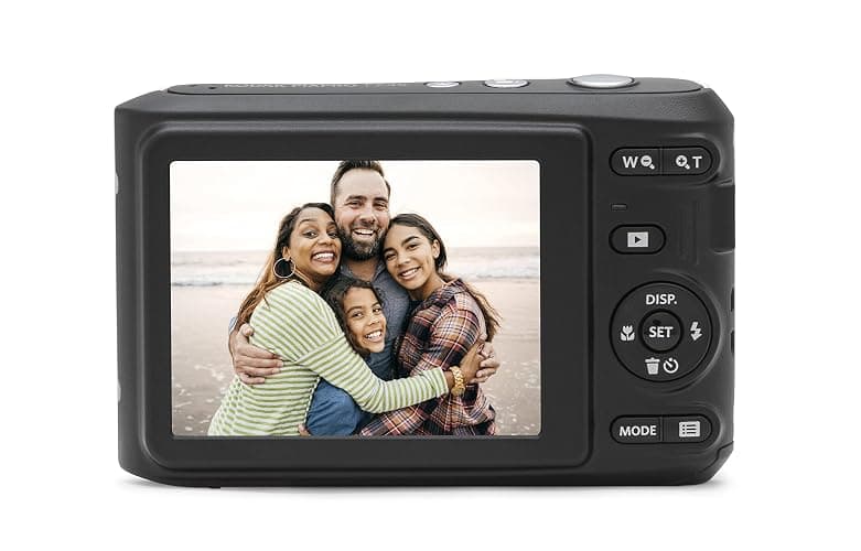 KODAK PIXPRO Friendly Zoom FZ45-WH 16MP Digital Camera with 4X Optical Zoom 27mm Wide Angle and 2.7" LCD Screen (White) thumbnail 2