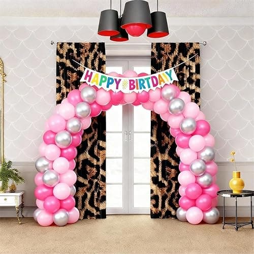 IFFVGX Cheetah Print Curtains 52WX84H Rod Pocket Leopard Not Blakout Curtains for Bedroom Living Room Wild Animals Print Drapes 2 Panels thumbnail 2
