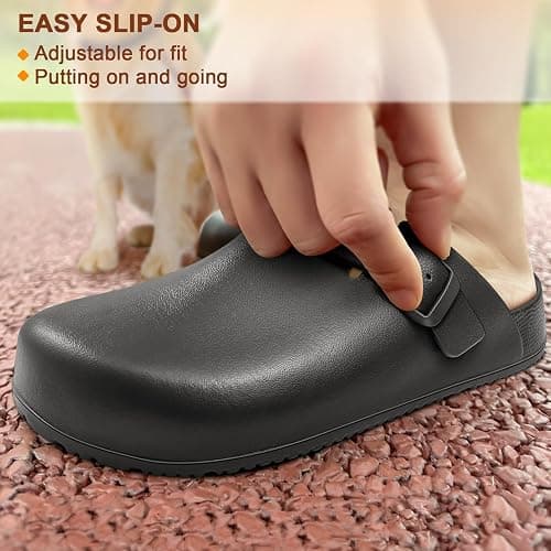 Bigant Women Clogs Slip-on Nursing Garden Shoes Unisex-Cushioned Footbed | Lightweight Mules | Arch Support |Slip-resistant Sandals thumbnail 6
