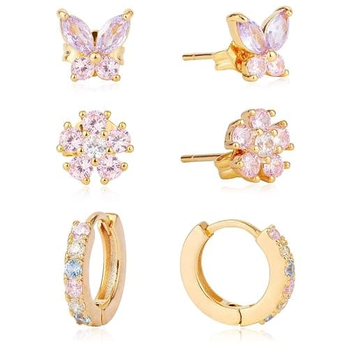 Stud Earrings Set for Women - Image 1