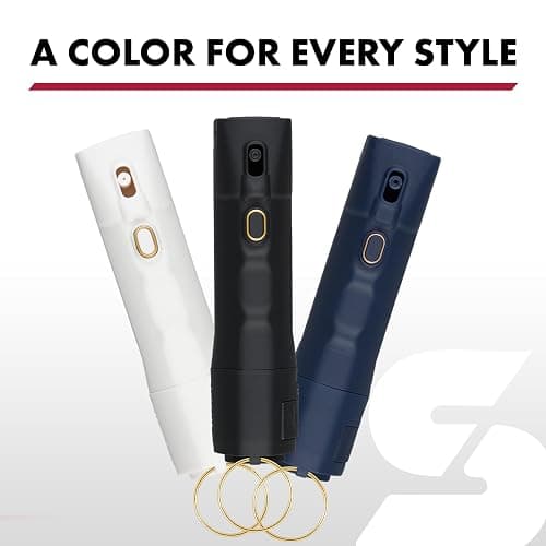 Sabre 2-in-1 Pepper Spray with 130dB Personal Alarm, Alert and Defend with One Press, Fast Flip Top Safety with Finger Grip and Tuck-Away Keyring, Maximum Strength, UV Marking Dye thumbnail 8
