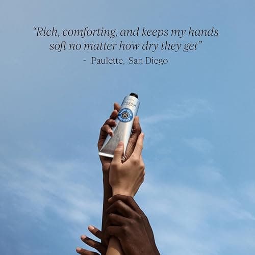 L'OCCITANE 20% Organic Shea Butter Hand Cream, Fast-Absorbing, Non-Greasy | Nourishes & protects dry, cracked hands, vegan, moisturizes & softens skin, daily use, giftable, skincare essential, luxury thumbnail 7