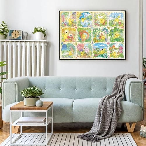 Buffalo Games - Sapphire Select - Pokemon - Scenic Pokemon - 1000 Piece Jigsaw Puzzle – Challenging & Fun – Blue Core Puzzle Board – Giftable Display Box - Full Size Poster Included thumbnail 2