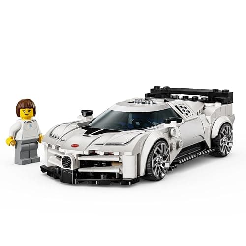 LEGO Speed Champions Bugatti Centodieci Hyper Sports Car Toy - Model Kit & Pretend Play Toy for Boys & Girls, Ages 9+ - Italian Model Car Kit for Racing Fans - Gift Idea for Birthdays - 77240 thumbnail 5