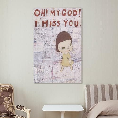 GSHLGAO Yoshitomo Nara Cartoon Girl Modern Wall Art Poster, 08x12inch(20x30cm), Living Room Decor thumbnail 7