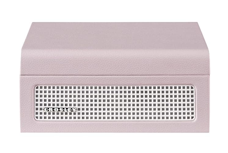 Crosley CR3517A-AM Voyager Retro Portable CD Player with Stereo Bluetooth Speakers and FM Radio, Amythest thumbnail 7