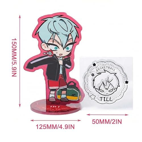 YJacuing Alien Stage Passion Love Series Acrylic Stand Stamp, Official ALNST 3rd Anniversary Collectible Anime Merch (Till) thumbnail 3