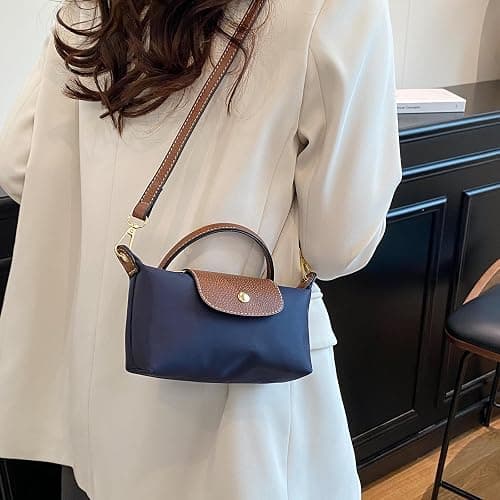 Mini Crossbody Bag for Women - Adjustable Strap Shoulder Purse, Small Spacious Tote with Zipper Pockets for Phone Wallet Keys thumbnail 9