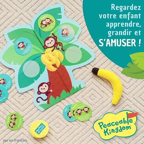 Peaceable Kingdom - Comme des Petits singes - Jeu éducatif qui fait bouger et rigoler - Éveil socio-affectif, motricité globale Coordination, notions spatiales, jeu de rôle - 14597683 thumbnail 3