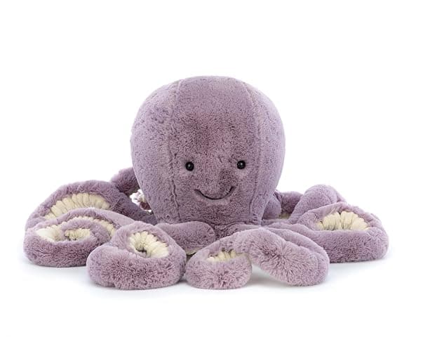 Jellycat Maya Octopus Stuffed Animal, Little 10.5 inches - Ocean & Sea Plush Toy - Classic Children's Gift thumbnail 6