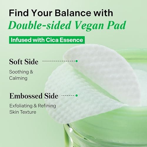 Torriden BALANCEFUL - Cuscinetti per toner (60 pezzi) | Scrub giornaliero con PHA & LHA per pelli grasse, miste e sensibili, con Cica 5D e pantenolo thumbnail 3