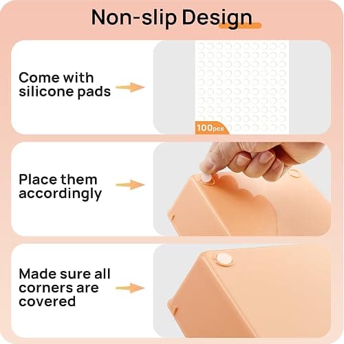 Vtopmart 25 PCS Plastic Drawer Organizers Set, 4-Size Versatile Bathroom and Vanity Drawer Organizer Trays, Storage Bins for Makeup, Bedroom, Kitchen Gadgets Utensils and Office thumbnail 7