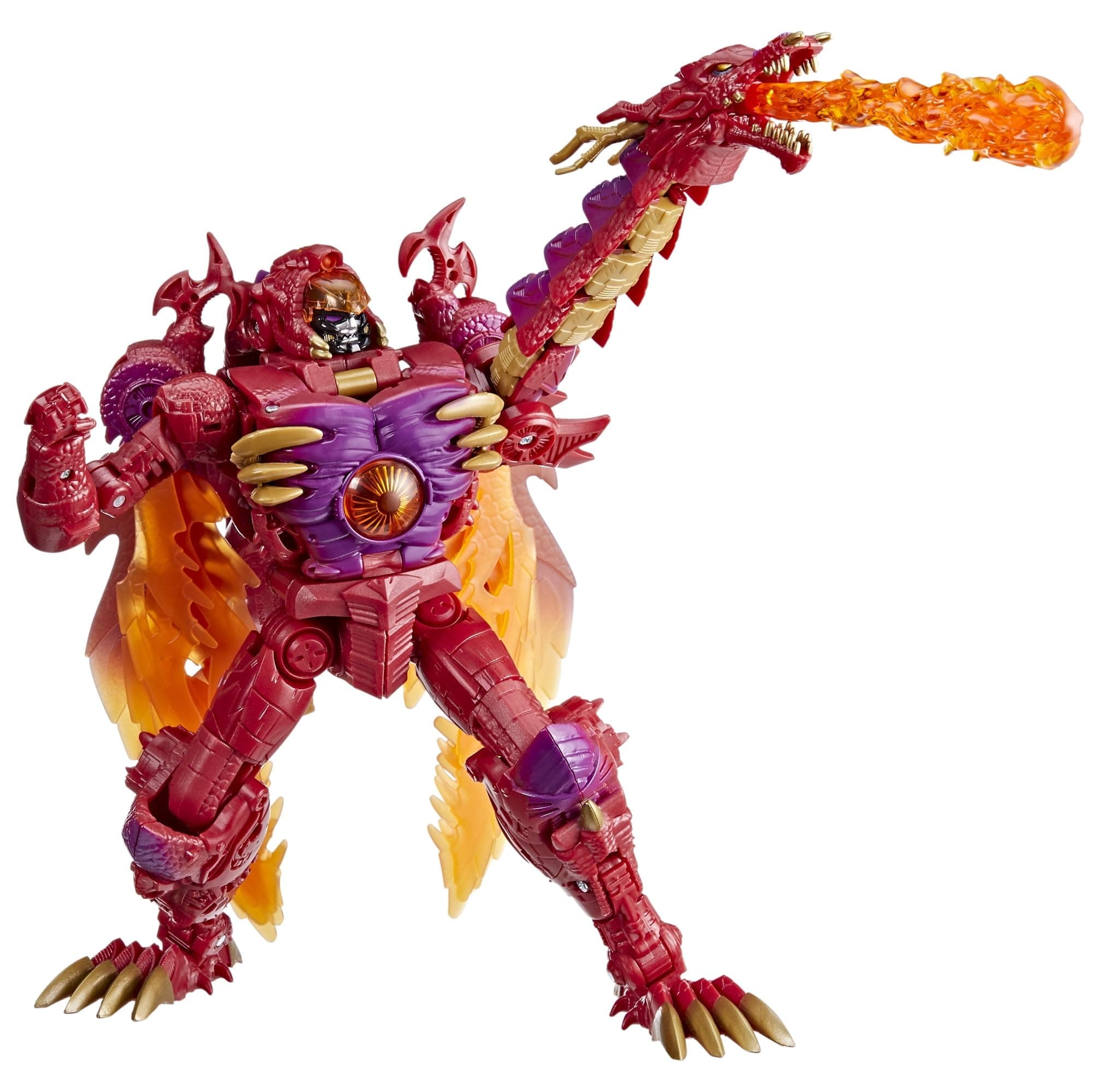 Transformers Toys Legacy Evolution Leader Transmetal II Megatron, juguete de 8.5 pulgadas, figura de acción para niños y niñas de 8 años en adelante thumbnail 6