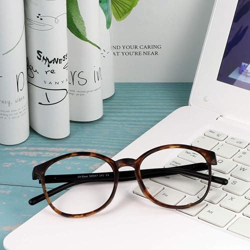 LifeArt Blue Light Blocking Glasses, Anti Eyestrain, Computer Reading Glasses,TV Glasses for Women Men thumbnail 7