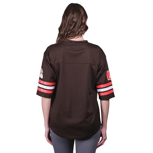 Ultra Game Women's NFL Official Soft Mesh Vintage Gameday Shirt thumbnail 3