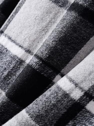 ZAFUL Mens Plaid Shirt,Long Sleeves,Classic Flannel Shirt Button Down Shirt Jacket Tops thumbnail 6