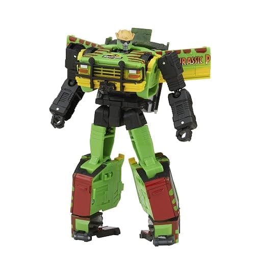 Transformers Generations Collaborative: Jurassic Park Mash-Up Tyrannocon Rex & Autobot JP93 Ages 8 and Up (Amazon Exclusive) thumbnail 6