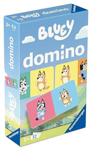 Ravensburger Mitbringspiele 24902 Bluey Domino - Le célèbre Jeu de Puzzle pour 2 à 4 Enfants de 3 Ans et Plus thumbnail 2