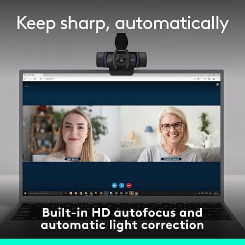 Logitech C920e HD 1080p Mic Disabled Webcam Certified Zoom and Microsoft | Certified for Zoom and Microsoft Teams, TAA Compliant thumbnail 4