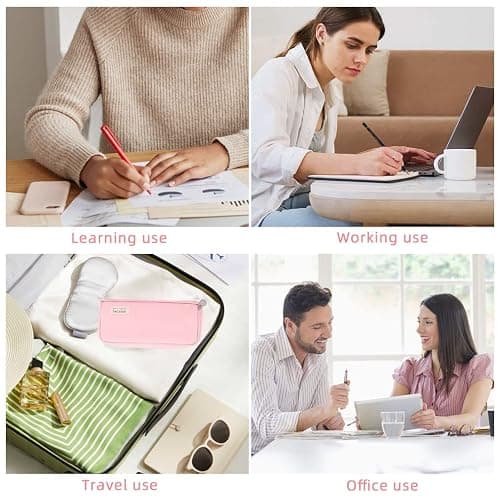 iSuperb Large Pencil Case 3 Compartments Pencil Pouch Big Capacity Pencil Bag for Kids Teen Girls Boys Student School Supplies Oxford Organizer Pen Bag Cosmetic Makeup Pouch thumbnail 6