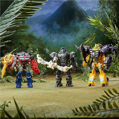 Transformers Toys Rise of the Beasts Movie, Beast Alliance, Beast Battle Masters Skullcruncher Action Figure - Ages 6 and Up, 3-inch thumbnail 2