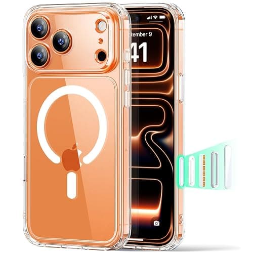 ESR for iPhone 17 Pro Case for MagSafe, Camera Control, Clear | Anti-Yellowing, Ultra Slim, 3X Military-Grade Drop Protection, Magnetic Phone Case, Impact Absorbing - Image 1