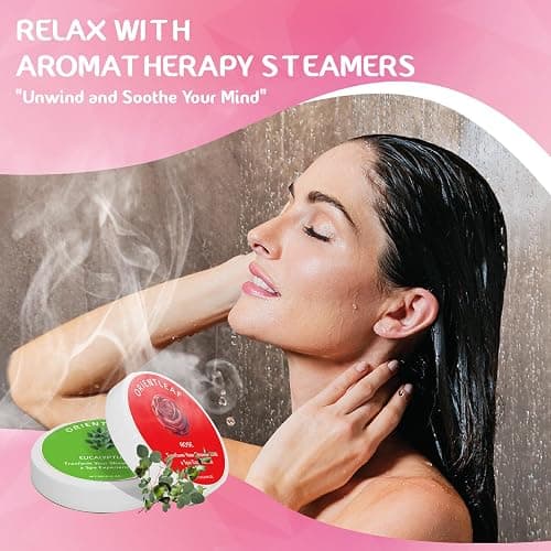 Shower Steamers Aromatherapy, 8 Pcs Stress Relief Shower Bombs, Mothers Day Gifts, Birthday Gifts for Women, Self Care & Relaxation Gifts for Women, Stocking Fillers thumbnail 3