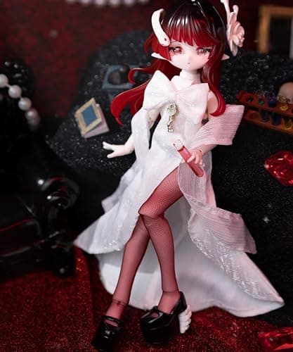 CALEMBOU BJD Blind Box, Ocean Gemstone Series 18cm Ball Jointed Doll, Cute Dress Up Doll with Joints, Collection Action Figure for Birthday Christmas thumbnail 5