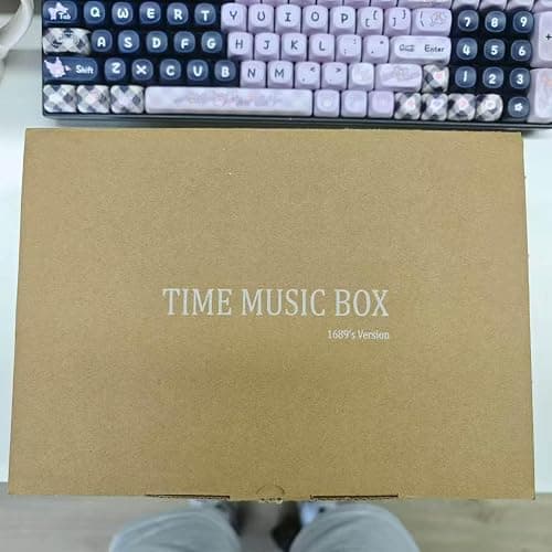 Yintiny Time Music Box CD Player With Speakers For Home (pink) thumbnail 12