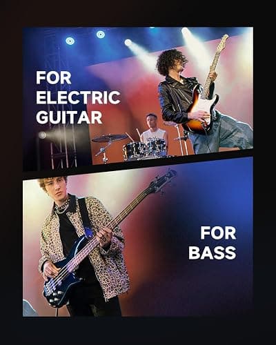 Donner Tuner Pedal, Dt-1 Chromatic Guitar Tuner Pedal with Pitch Indicator for Electric Guitar and Bass True Bypass thumbnail 7