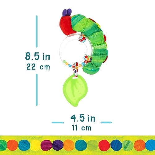 World of Eric Carle, The Very Hungry Caterpillar Ring Rattle thumbnail 2