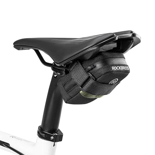 ROCKBROS Bike Saddle Bag - Small, Lightweight and Portable Under Seat Bag for Road Bikes - Image 1