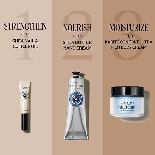 L'OCCITANE 20% Organic Shea Butter Hand Cream, Fast-Absorbing, Non-Greasy | Nourishes & protects dry, cracked hands, vegan, moisturizes & softens skin, daily use, giftable, skincare essential, luxury thumbnail 10