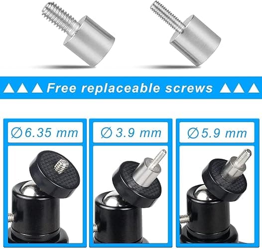 FCHO Mini Projector Tripod Mount Compatible with DR.J Upgrade, DBPOWER, Anker, AAXA Technologies, Artlii, LoongSon, APEMAN and Most Other Mini Projector thumbnail 3