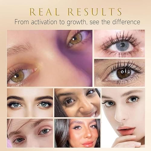 Eyelash Growth Serum – Lash Serum for Eyelash Growth with 15 Plant Extracts for Longer Thicker Fuller Lashes Nourishing Formula to Enhance Natural Beauty Hypoallergenic Oil Free lash growth serum -3ml thumbnail 8