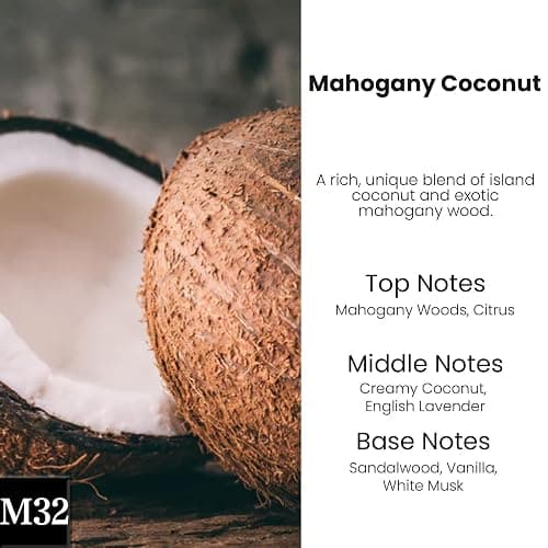 C Classy Car Air Freshener Hanging 2 Pack, Mahogany Coconut Essential Oil Diffuser for Cars, Cute Car Freshener, Long-Lasting Fragrance, C ar Air Fresheners for Women & Men Gift, Made in USA thumbnail 4