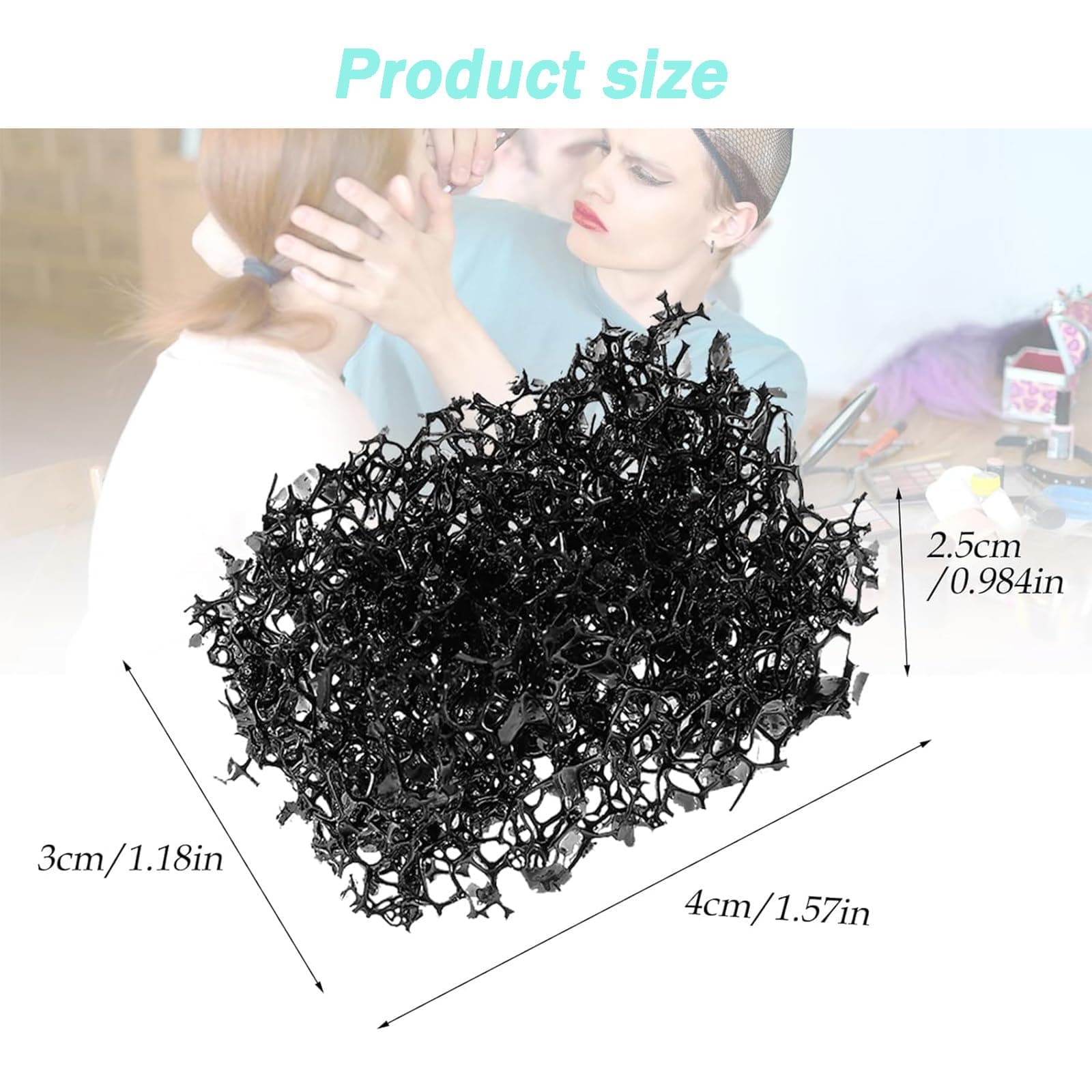 Stipple Sponges 12PCS - Special Effects Makeup Sponges for Texture, Beard, Freckles | 3 Hole Densities (Coarse/Medium/Fine) | Halloween, Cosplay, Movie SFX | Professional & DIY Artists thumbnail 2