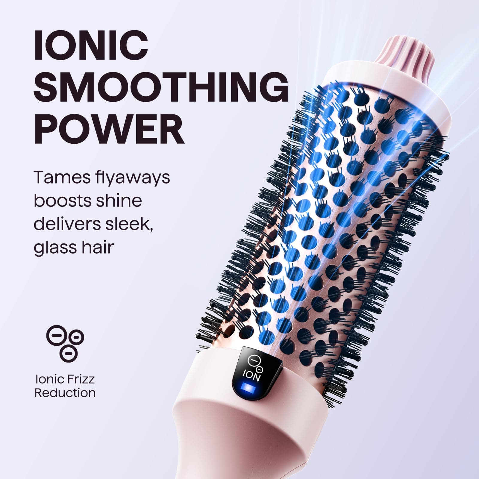 Wavytalk Thermal Brush, Blowout Boost Ionic Round Heated Hot Brush thumbnail 3