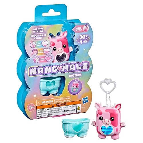 NANO-MALS Mootilda The Pink Cow, Electronic Pet Cow Toy, 70+ Responses, Interactive Fidget Toys for Girls & Boys, Kids Christmas Stocking Stuffer Gifts, Ages 5+ ​ thumbnail 10