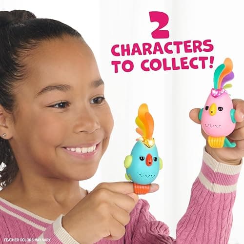 Fingerlings Sweet Tweets Interactive Bird – Record & Play Secret Messages, Includes 40+ Sounds & Reactions – Lionel (Blue) thumbnail 6
